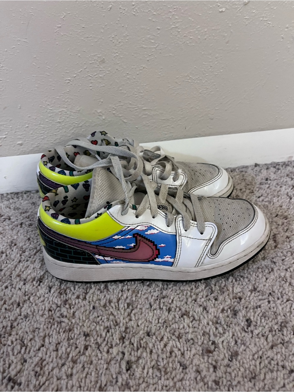 Youth Air Jordan 1 Low GS 'Old School Gaming size 5